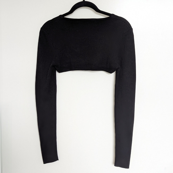 Zara Knit Arm Warmer Shrug Sweater - Picture 4 of 5